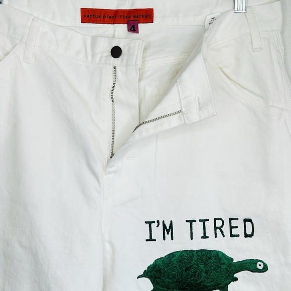CPFM Cactus Plant Flea Market Im Tired Painters Pants 4 / 36 Y2k Streetwear NEW - Picture 9 of 12